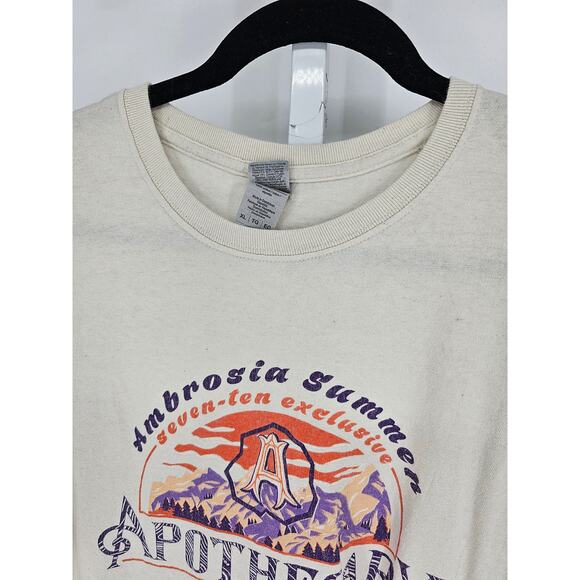 Ambrosia Summer Apothecary Extract Colorado Short Sleeve T Shirt Sz XL - Picture 3 of 4